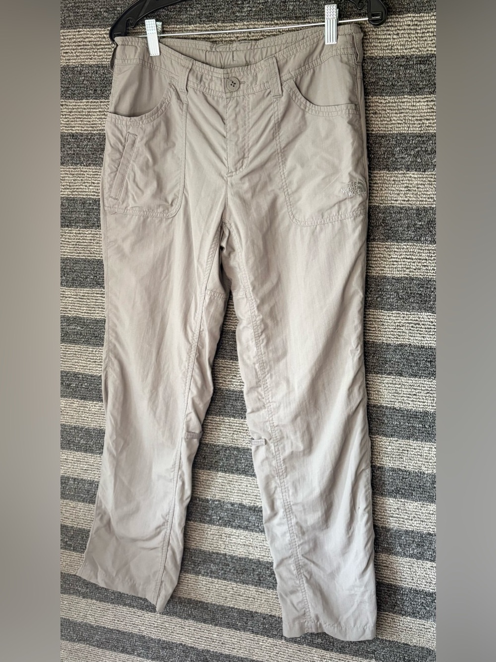 The North Face Women's Grey Hiking Pants Size 10 EUC
